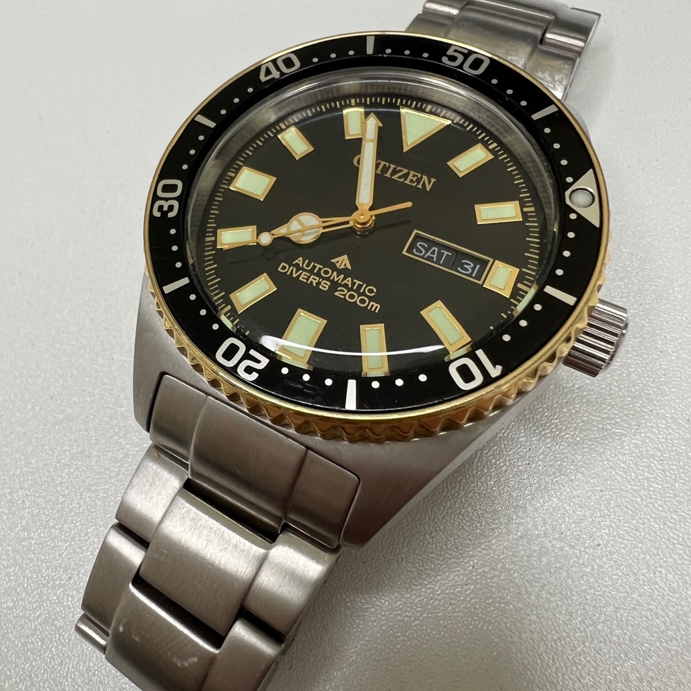 Citizen Promaster Mechanical Diver 41mm Stainless Steel Men's Watch (NY0125-83E)